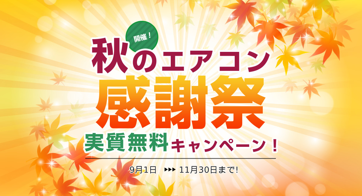 開催！ 夏本番 実質無料キャンペーン！