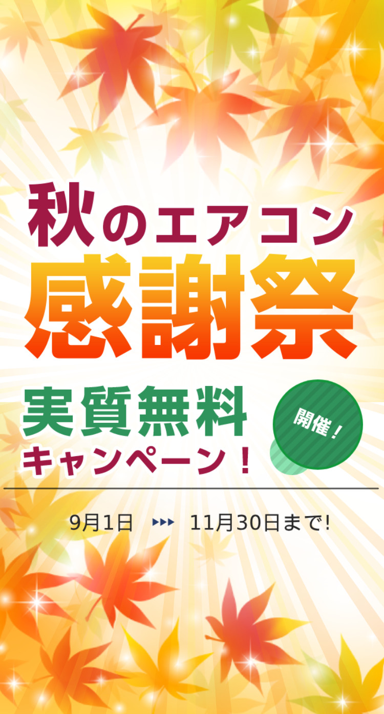 開催！ 夏本番 実質無料キャンペーン！